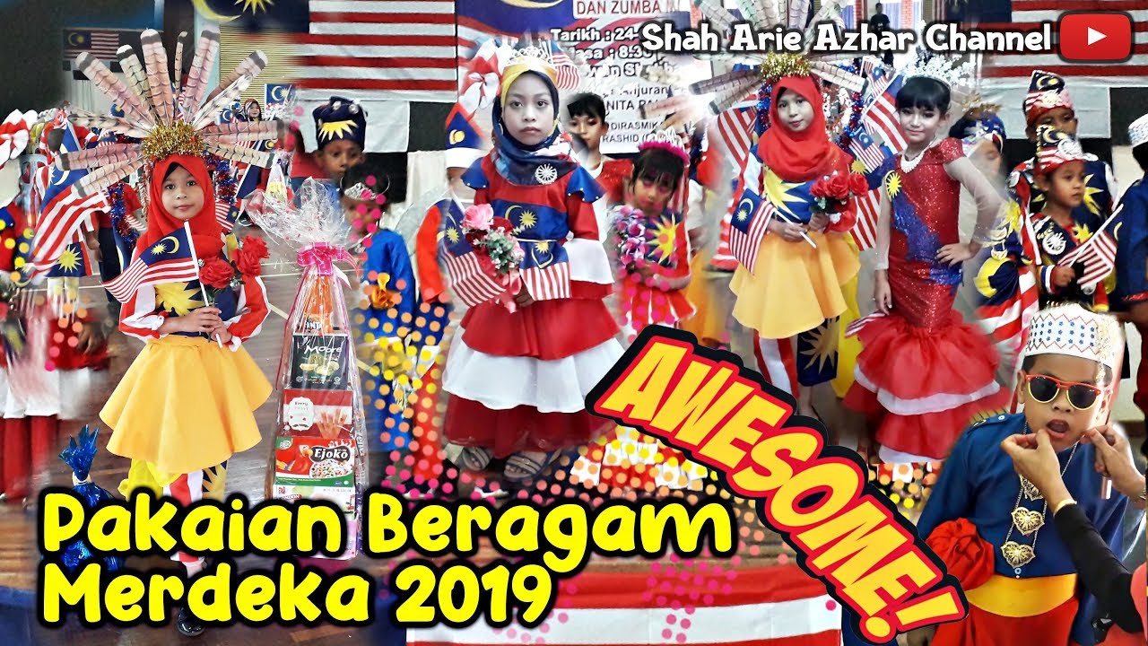 💦 Pertandingan Pakaian Beragam Merdeka 2019 | 50FPS 720P | HD