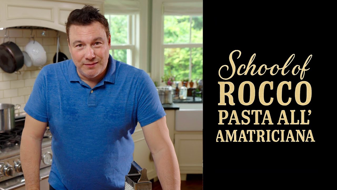 School of Rocco: How to Make Bucatini all’Amatriciana Like a Roman Chef 🍝🔥