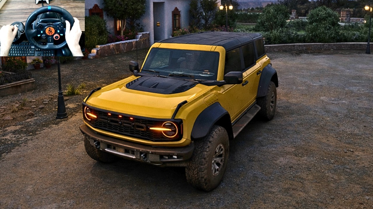 Ford Bronco Raptor 2022 | Off-Roading | Forza Horizon 5 Gameplay | Logitech G29 Steering Wheel