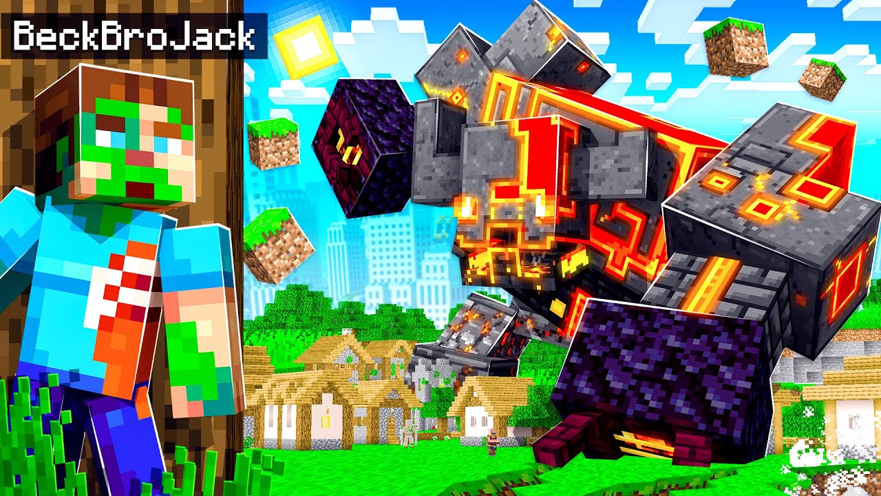 Minecraft but Bosses are Overpowered