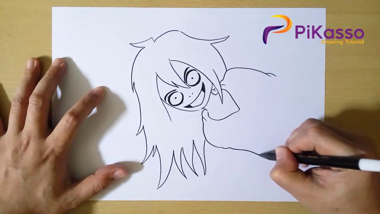 How to Draw Anime Jeff The Killer