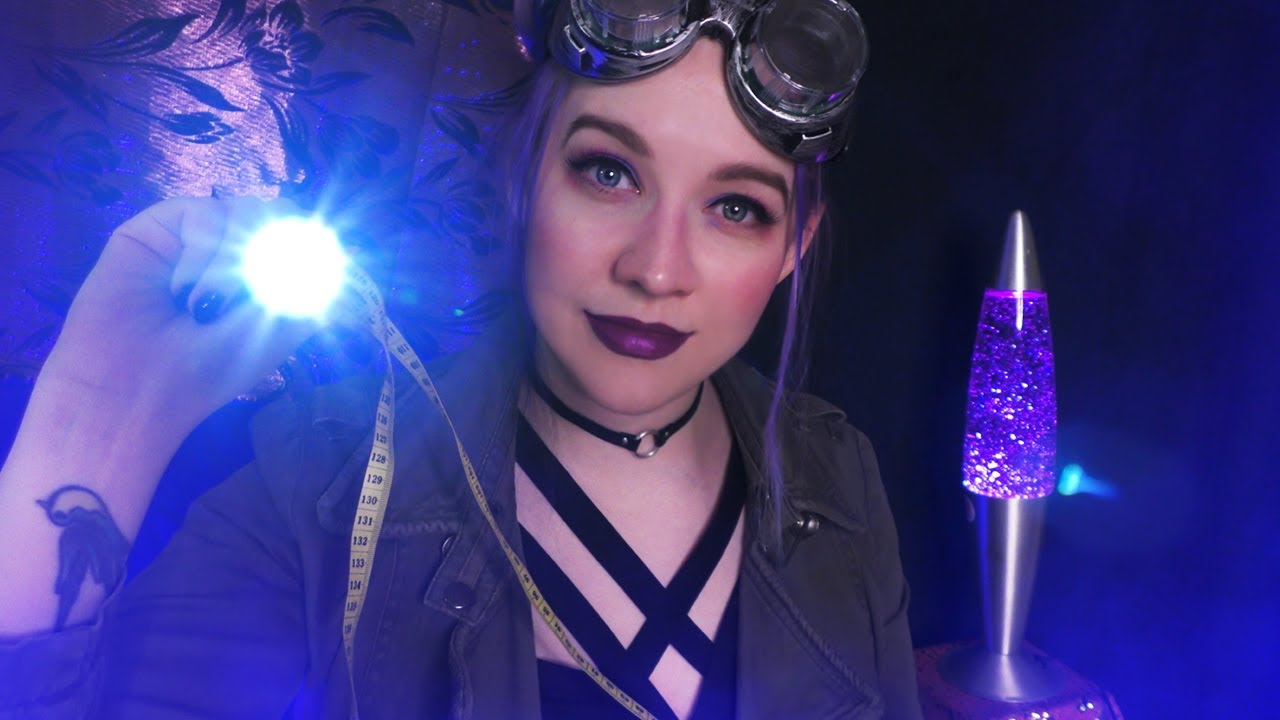 Time Traveler measures & inspects you [ASMR]