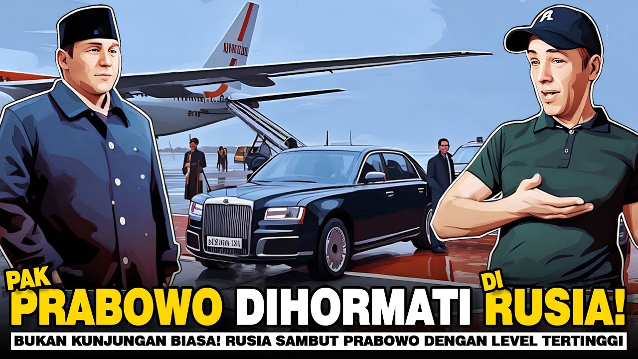 GOKIL‼️Pak Prabowo Jadi  VIP di Rusia! 👑Kenapa Kunjungan Ini Penting untuk Indonesia? Analisa Bule