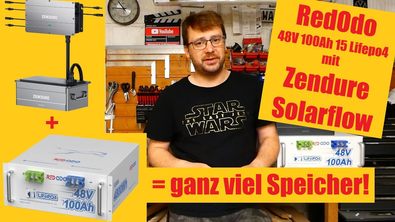 RedOdo 48V 100Ah + Zendure Solarflow - Zendure Solarflow mit 