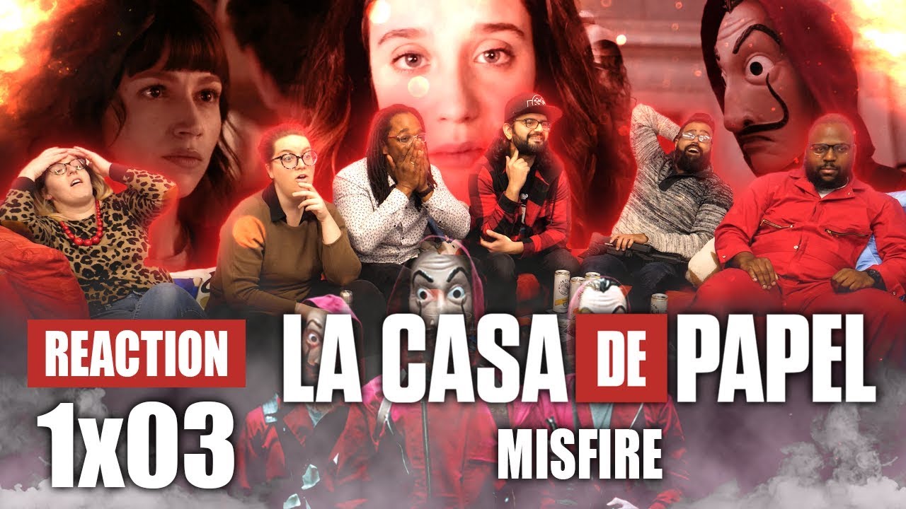 La Casa De Papel (Money Heist) - 1x3 Misfire - Group Reaction
