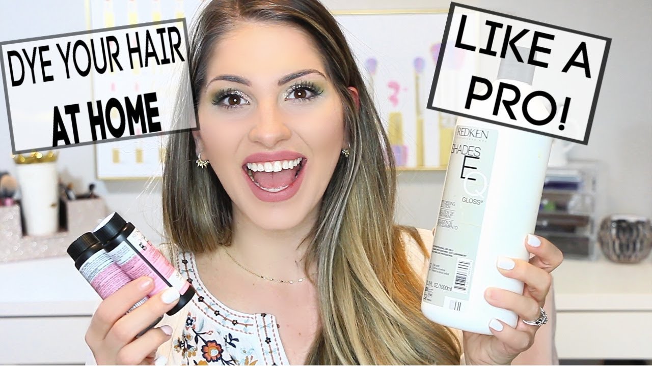 DYEING HAIR DARKER AT HOME! TIPS FROM A HAIRSTYLIST!