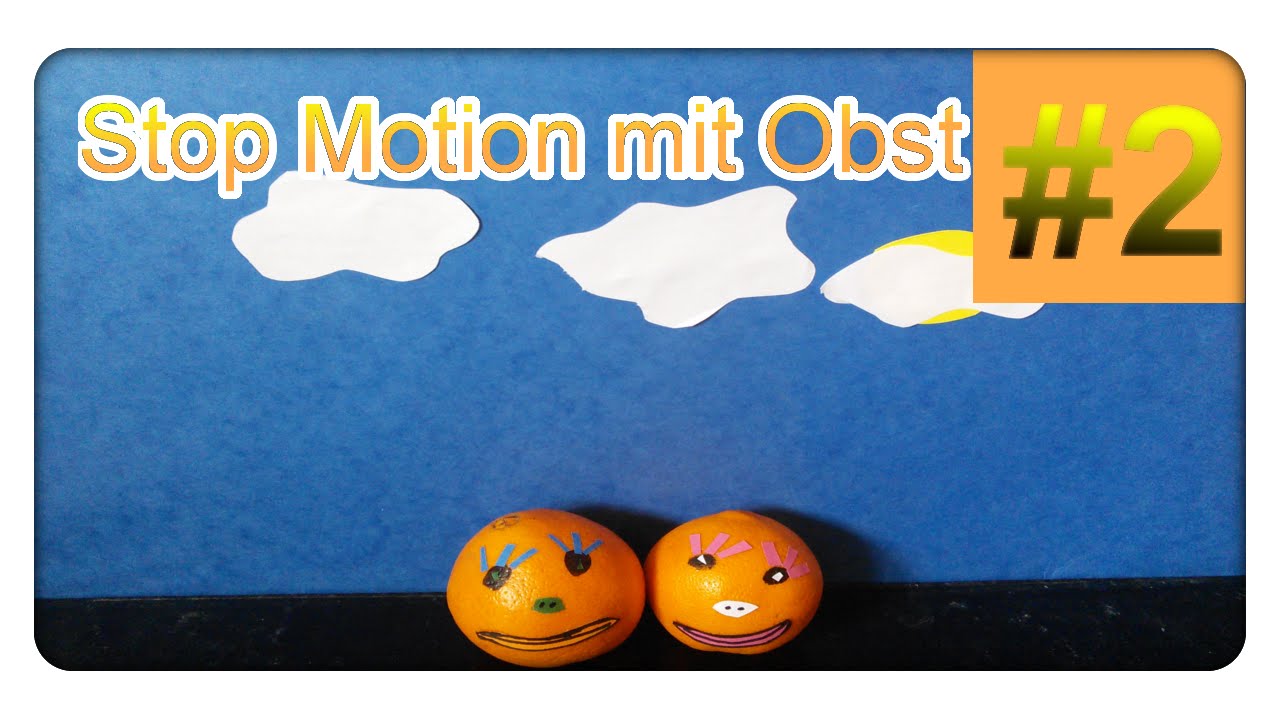 Stop Motion mit Obst | &Uuml;berfall auf ein Orangenpaar!