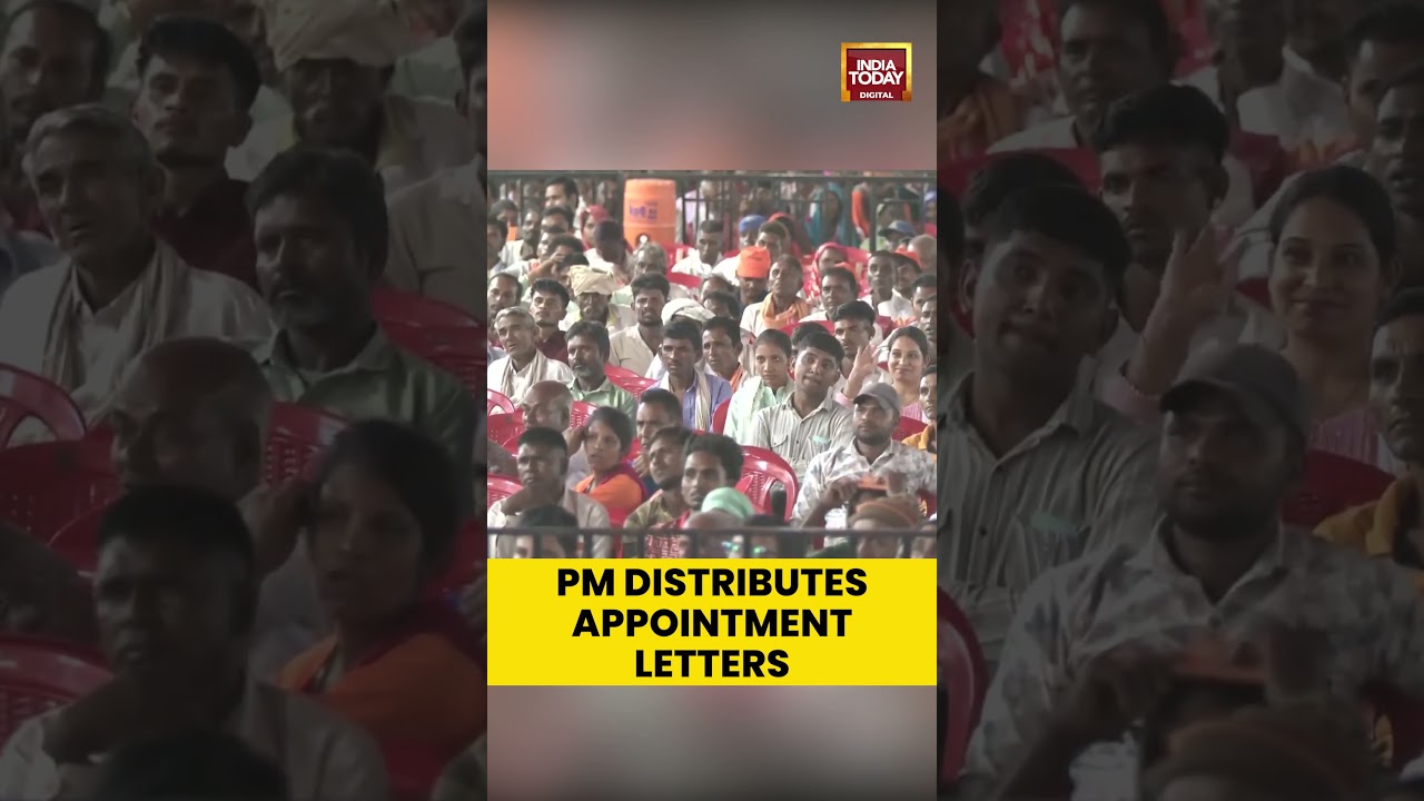 #PMModi Gives 15,000+ #AppointmentLetters to #Youth in #Rajasthan #GovernmentJobs | #shorts