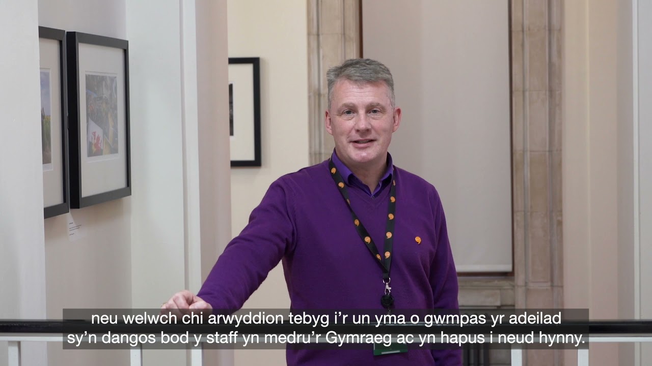 Diwrnod Hawliau'r Gymraeg 2021: Llyfrgell
