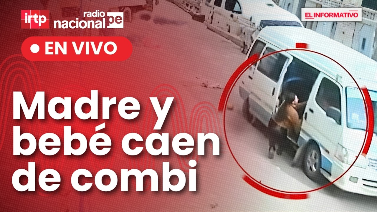 Juliaca: madre y bebé de un año heridas tras caer de combi | 