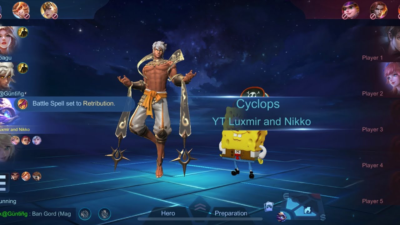 What a nice game by SpongeBob SquarePants | MOBILE LEGENDS | ML | Victory | 2026 #nickelodeon 