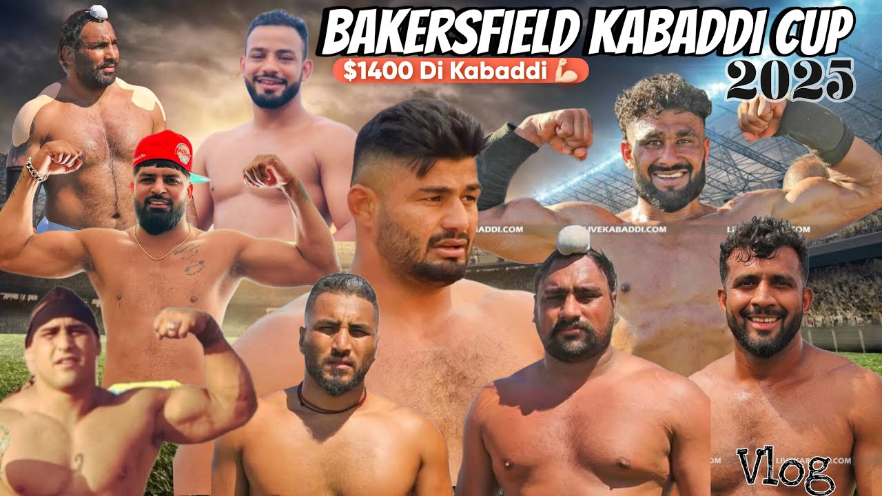 $1400 Dollar Di Raid | Bakersfield Kabaddi Cup 2025 | Daljit Dhanoa 