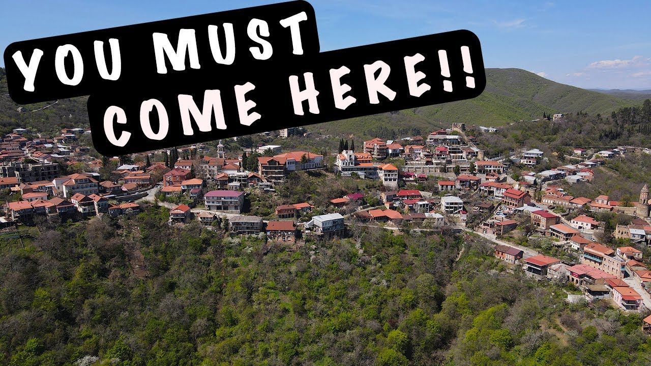 ONE DAY in GEORGIA'S BEAUTIFUL WINEMAKING REGION🍷 | Georgia Travel Vlog 🇬🇪