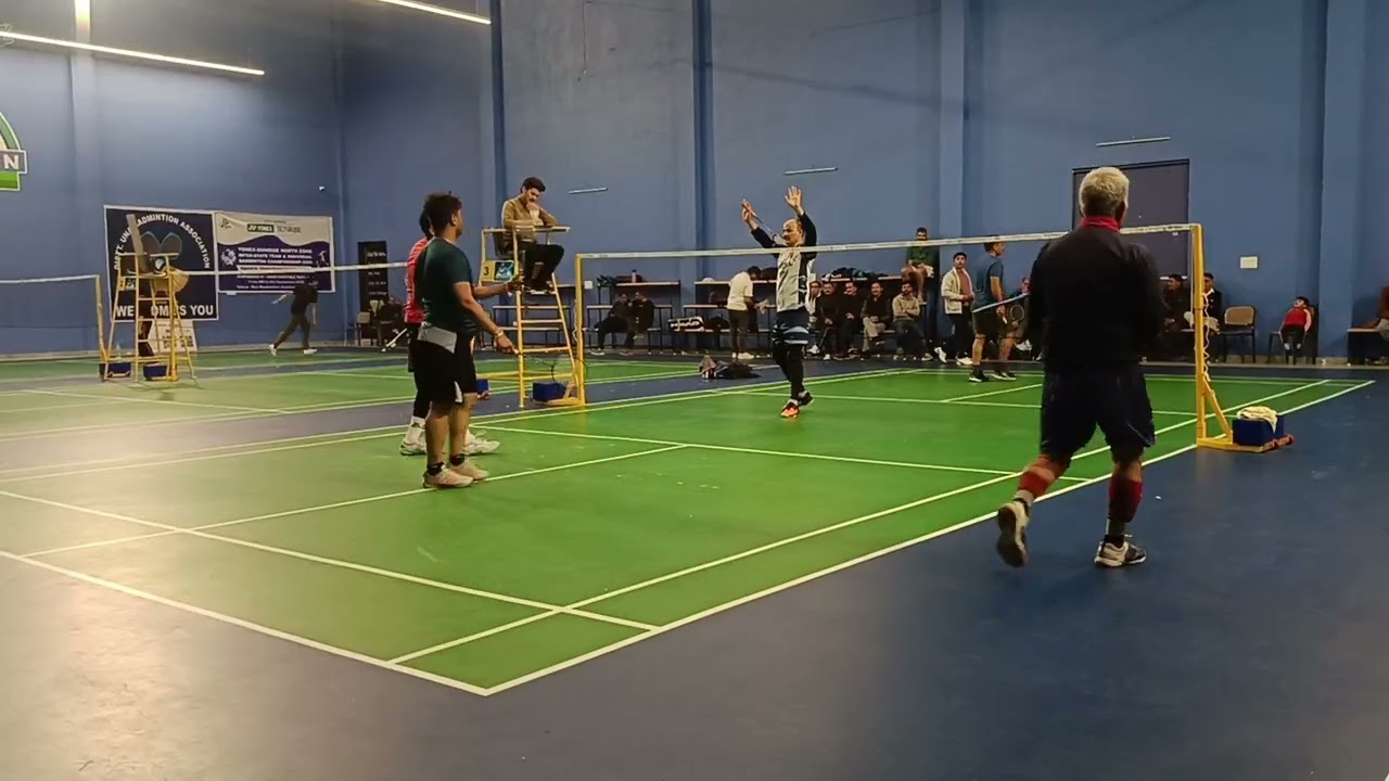 Rao badminton academy match Golu paji video