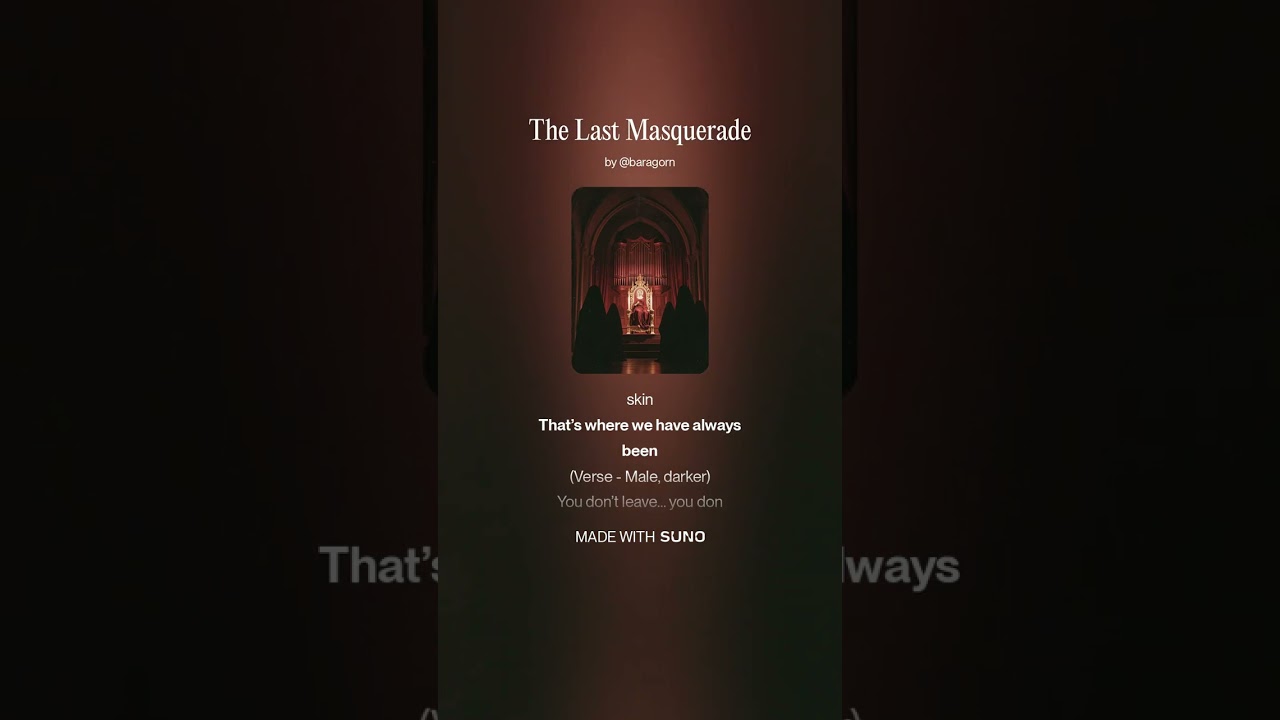 The Last Masquerade