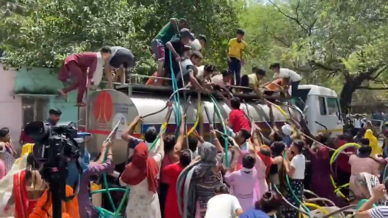 Water Crisis in Delhi 2024 | Delhi | India | Heat Wave