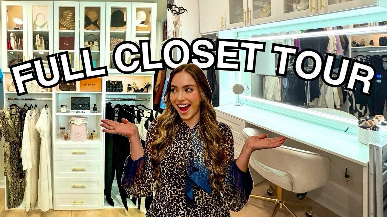 WALK-IN CLOSET TOUR! My Dream Custom Closet