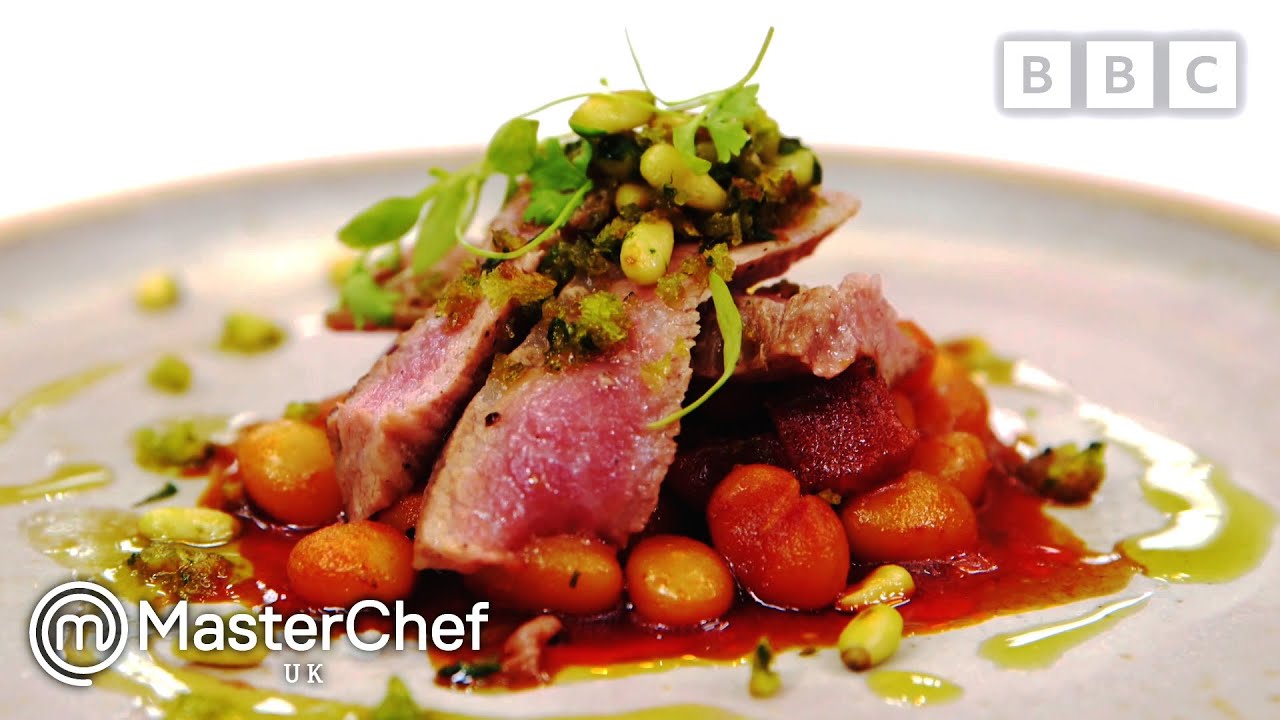 Iberico Pork With Coco De Paimpol Beans | MasterChef UK