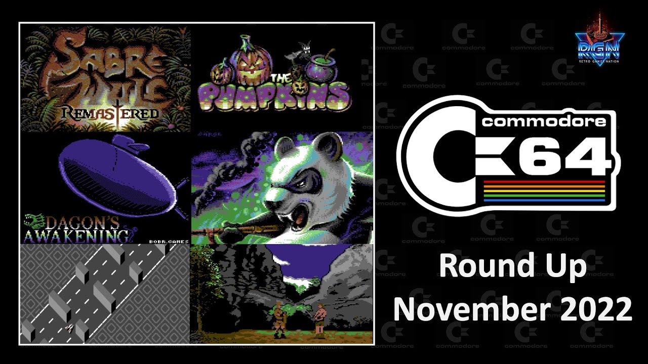 C64 Round Up: November 2022 - New Games, Pixels, Demos!