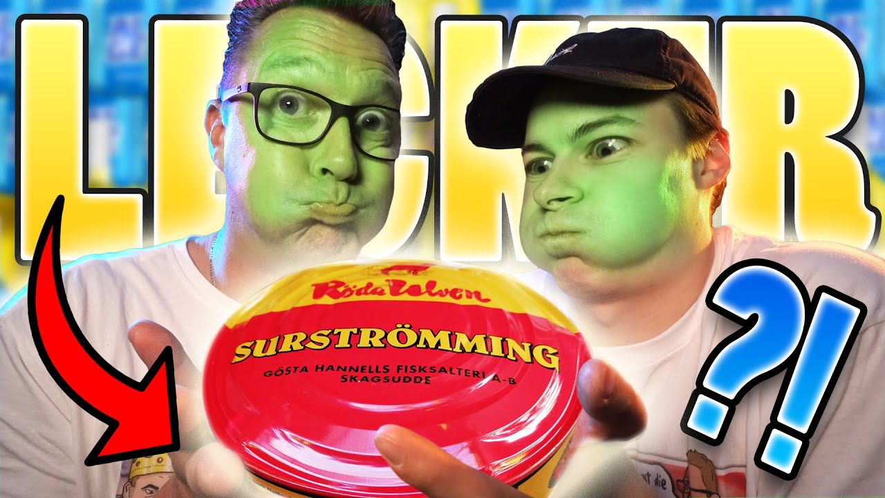 SURSTRÖMMING Challenge (Geht SCHIEF?!) | ALLE anderen FAKEN! #food