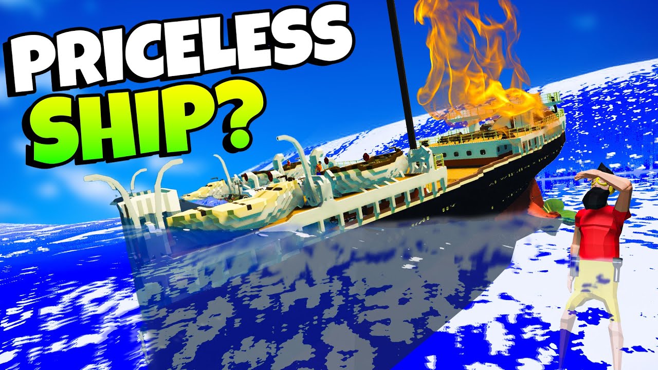 I Caused a PRICELESS SHIP to SPLIT IN HALF in Stormworks
