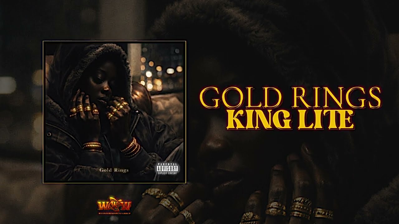 King Lite - Gold Rings (Audio Visualizer)