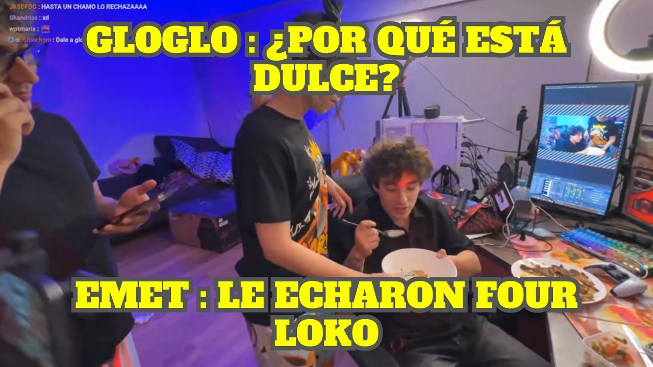 EMETSUKI LE HACE PROBAR SU CHANGUA A GLOGLO