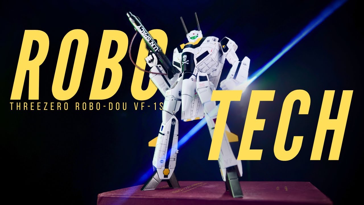 [4K] Robotech VF-1S Roy Fokker by Threezero – Full Transformation Review (Macross Valkyrie)