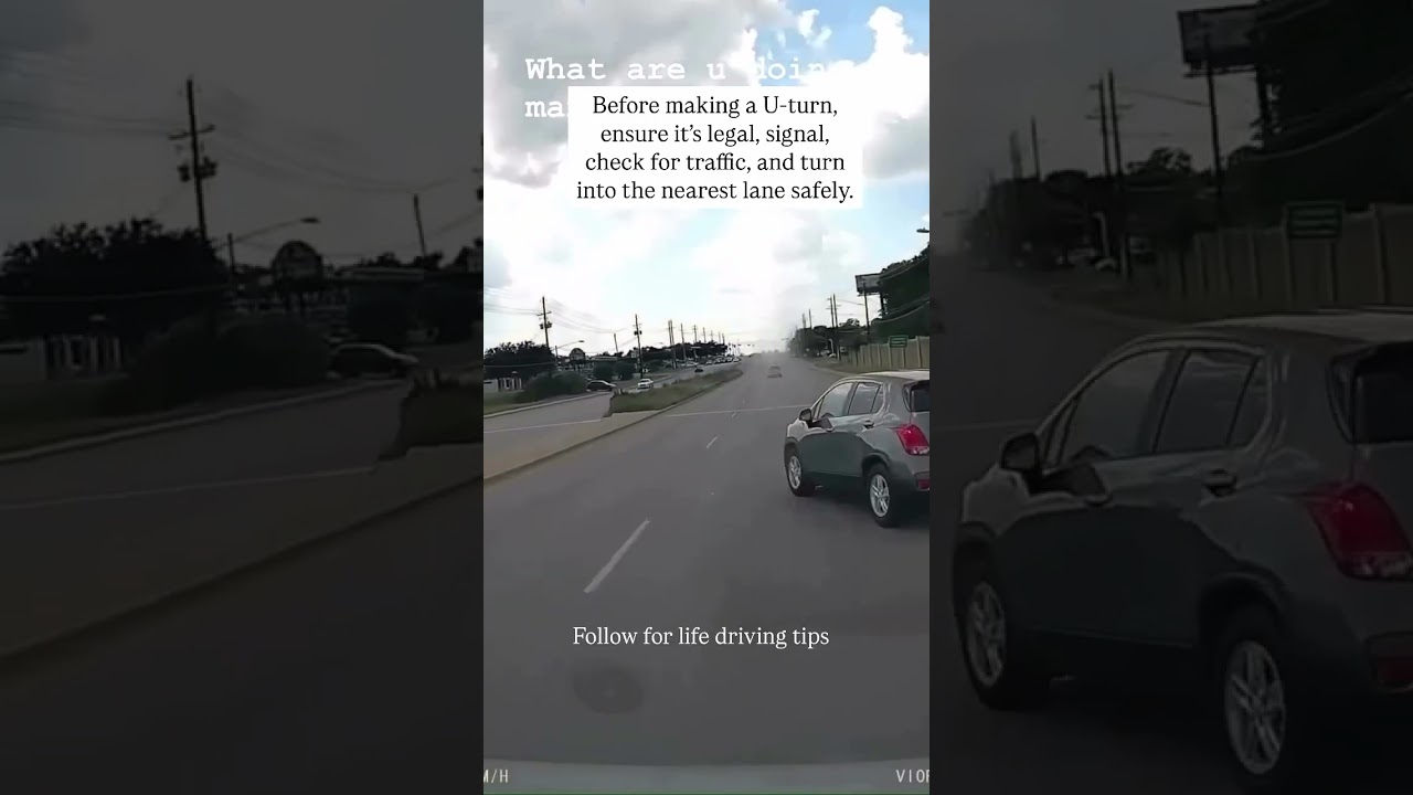 Making a U-turn? Don&rsquo;t make an illegal Mistake!