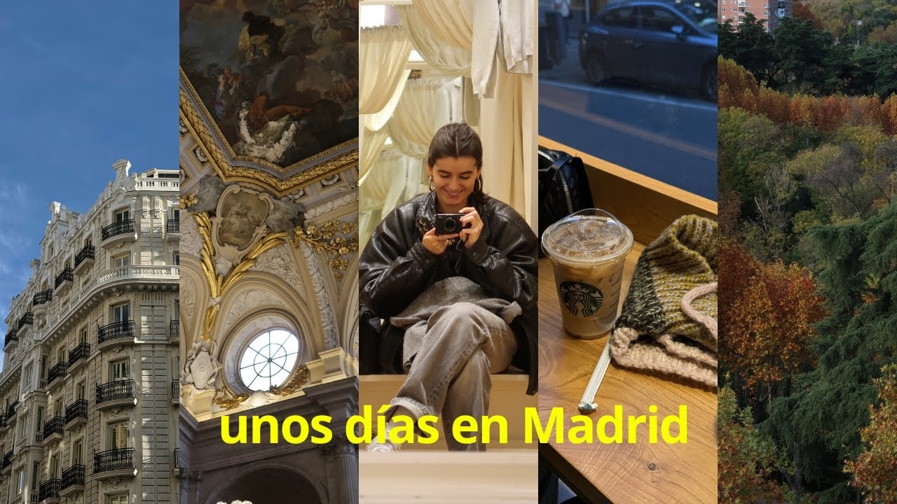 Vlog Madrid: compras, concierto de CAS, palacio real y cámara nueva!!!