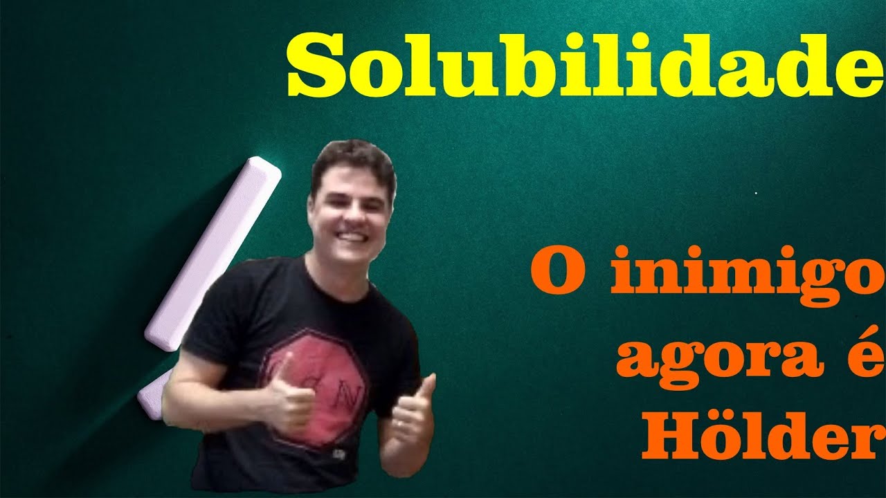 Teoria de Grupos 39 | Solubilidade: o inimigo agora é Hölder