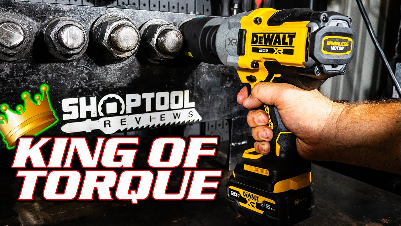 MONSTER TORQUE! DeWalt DCF961 20V High Torque Impact Wrench Review