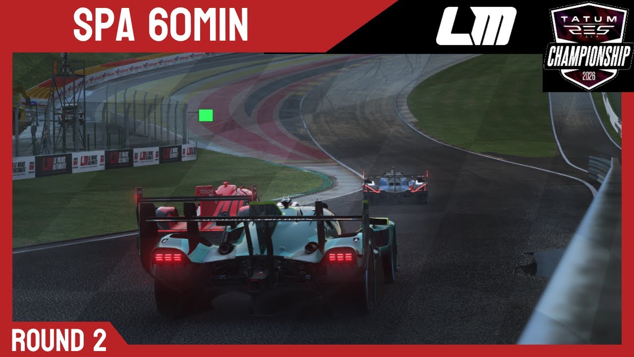 Morning Downpour at Spa 🌧️🌧️🌧️⛅ Tatum Res-Tech LMU league race