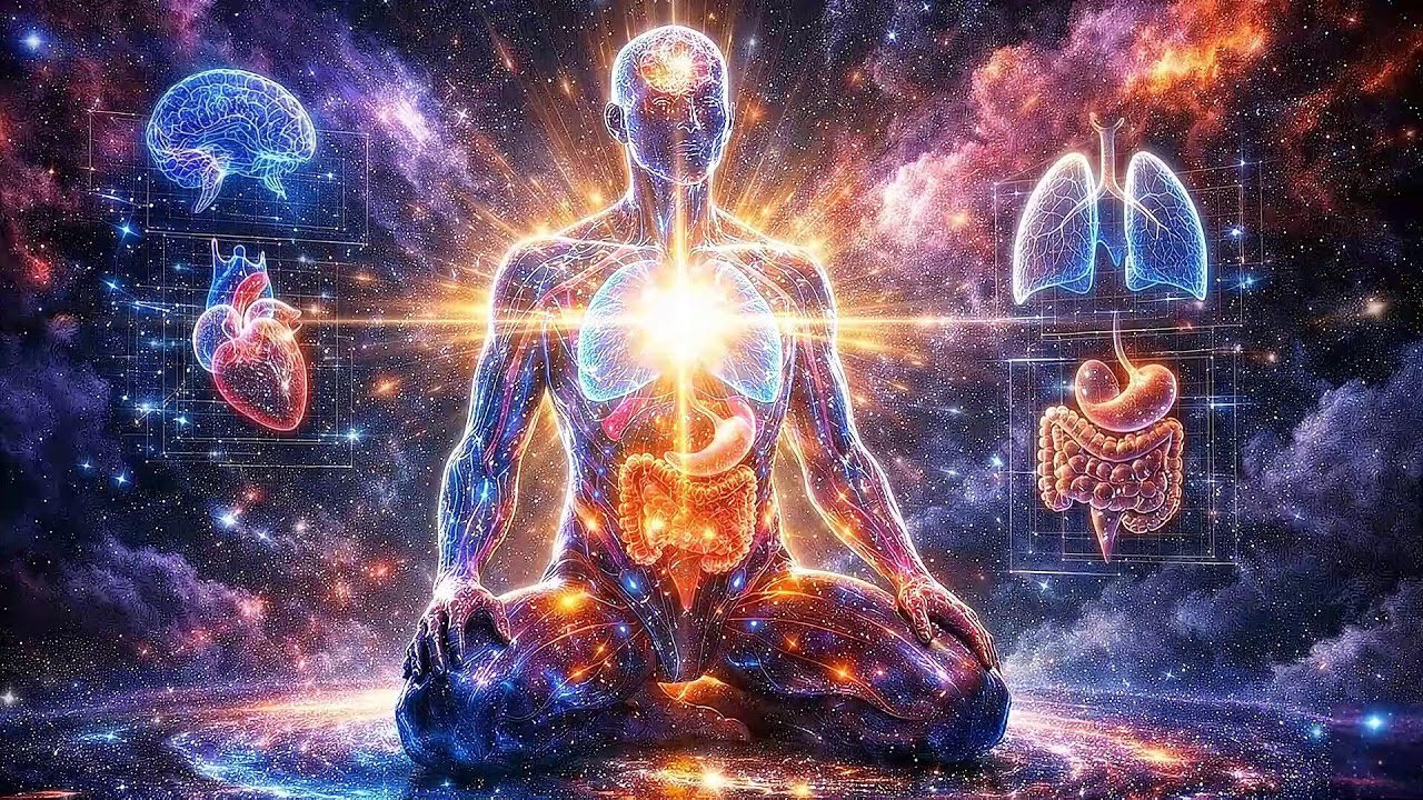 528Hz Quantum Field Healing | DNA Repair & Stress Relief Frequency Meditation