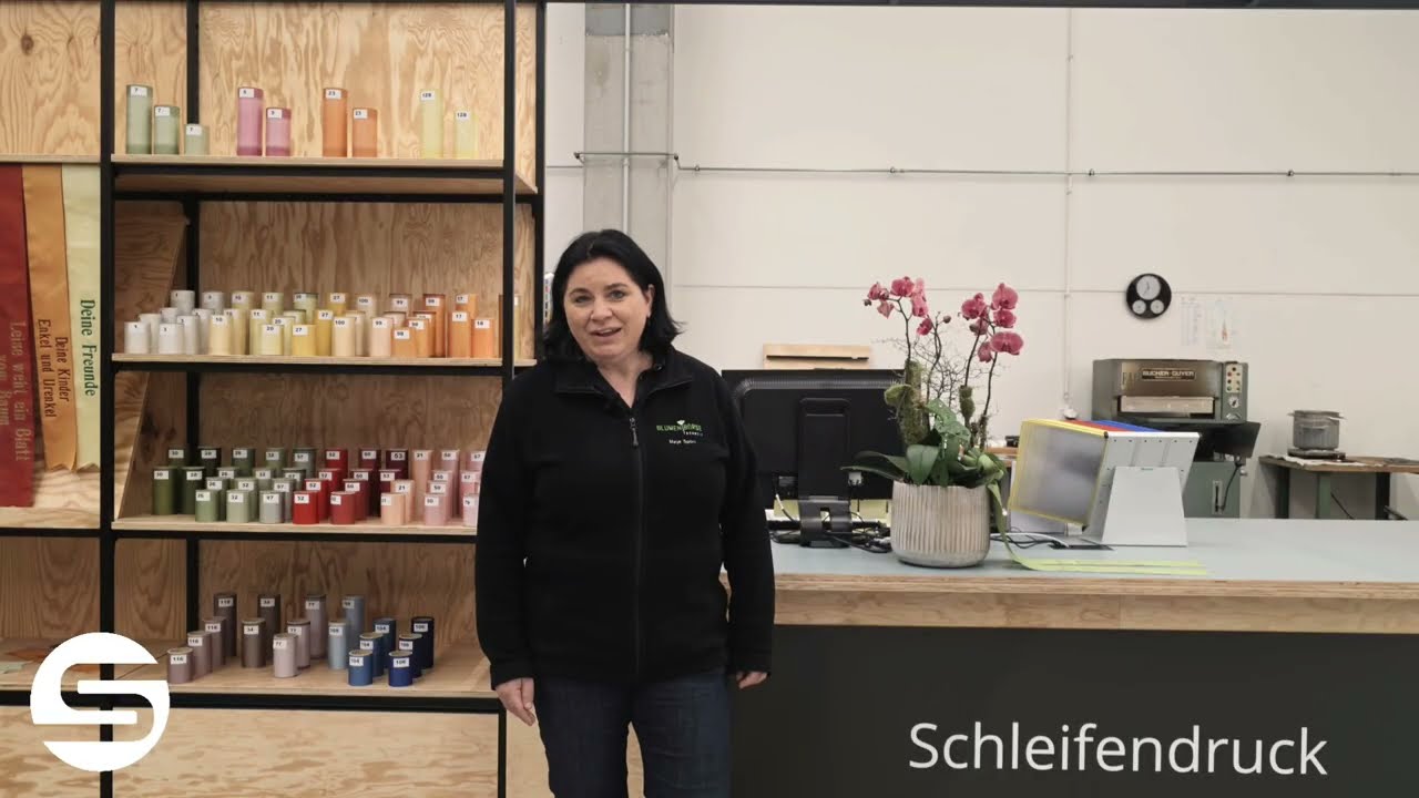 Schleifendruckerei, Blumenbörse Schweiz - Ein Ladenbau-Projekt von Ladenbau Schmidt