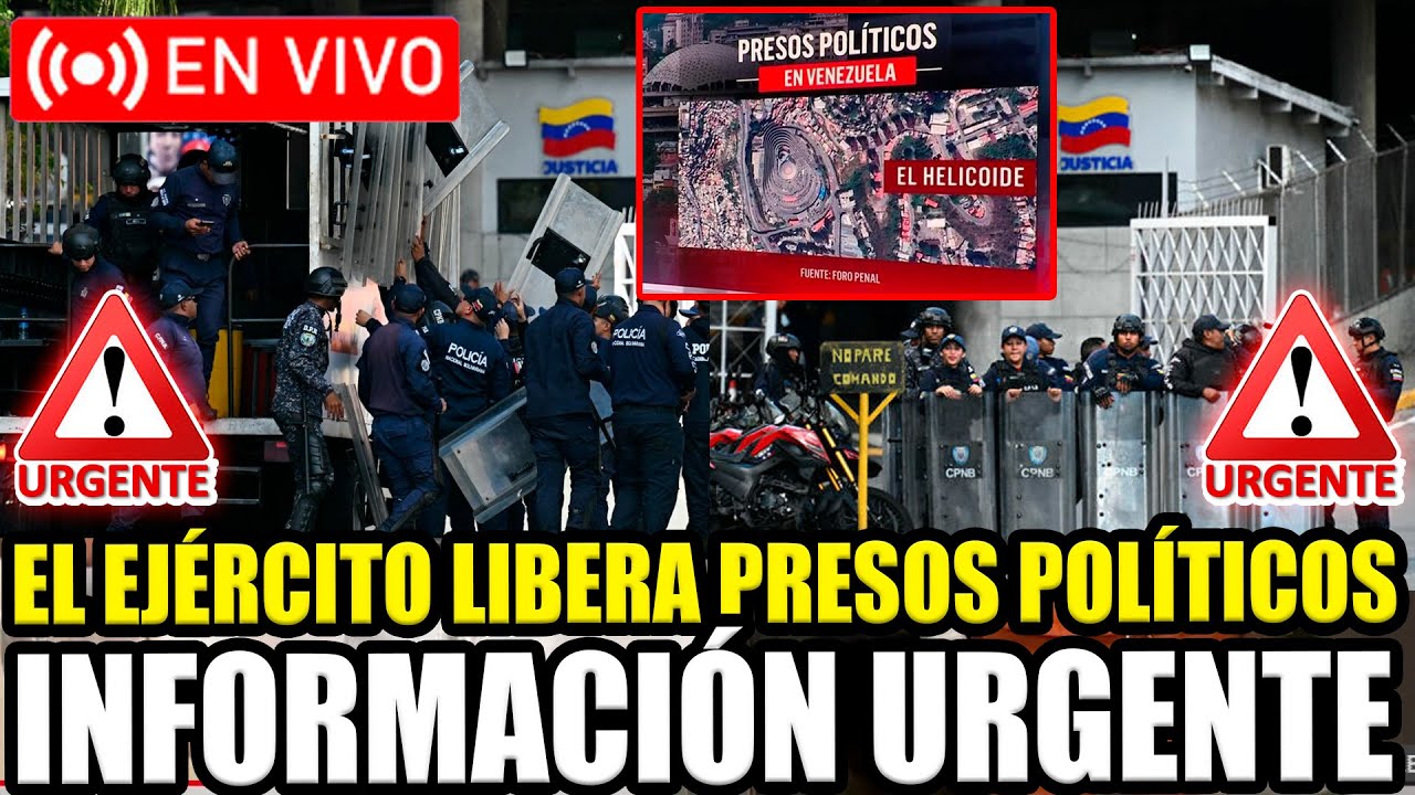 🚨URGENTE EL EJ&Eacute;RCITO LIBERA PRESOS POL&Iacute;TICOS TRAS LA ORDEN DE EEUU Y LA CAPTURA DE MADURO|FRAN FIJAP