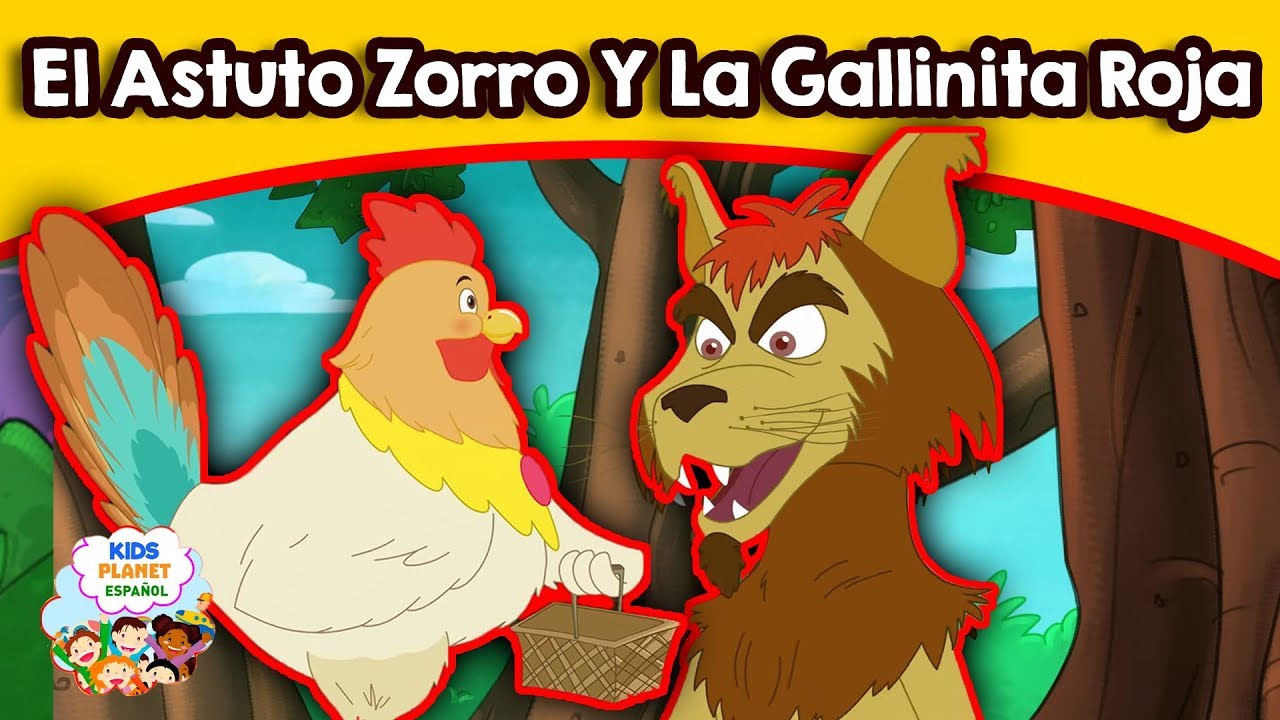 El Astuto Zorro Y La Gallinita Roja - Cuentos Infantiles | Cuentos de Hadas | Cuentos para Dormir
