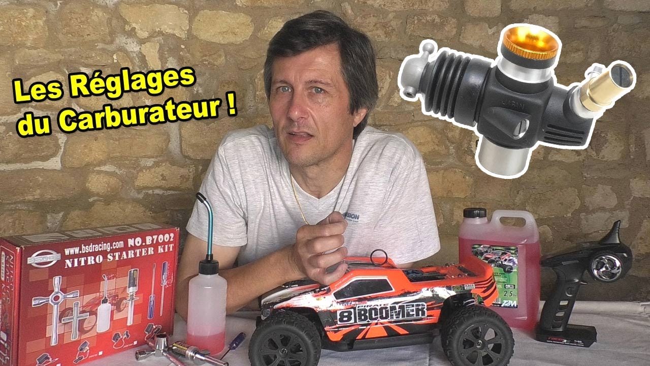 Réglages du Carburateur sur une Voiture Thermique RC