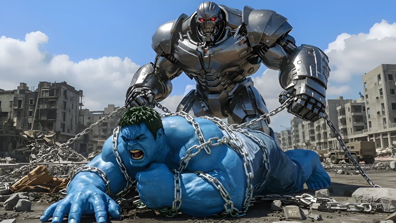 BLUE HULK CHAINED 😱 | BOSS ROBOT UNLEASHED | MOST DANGEROUS BATTLE EVER