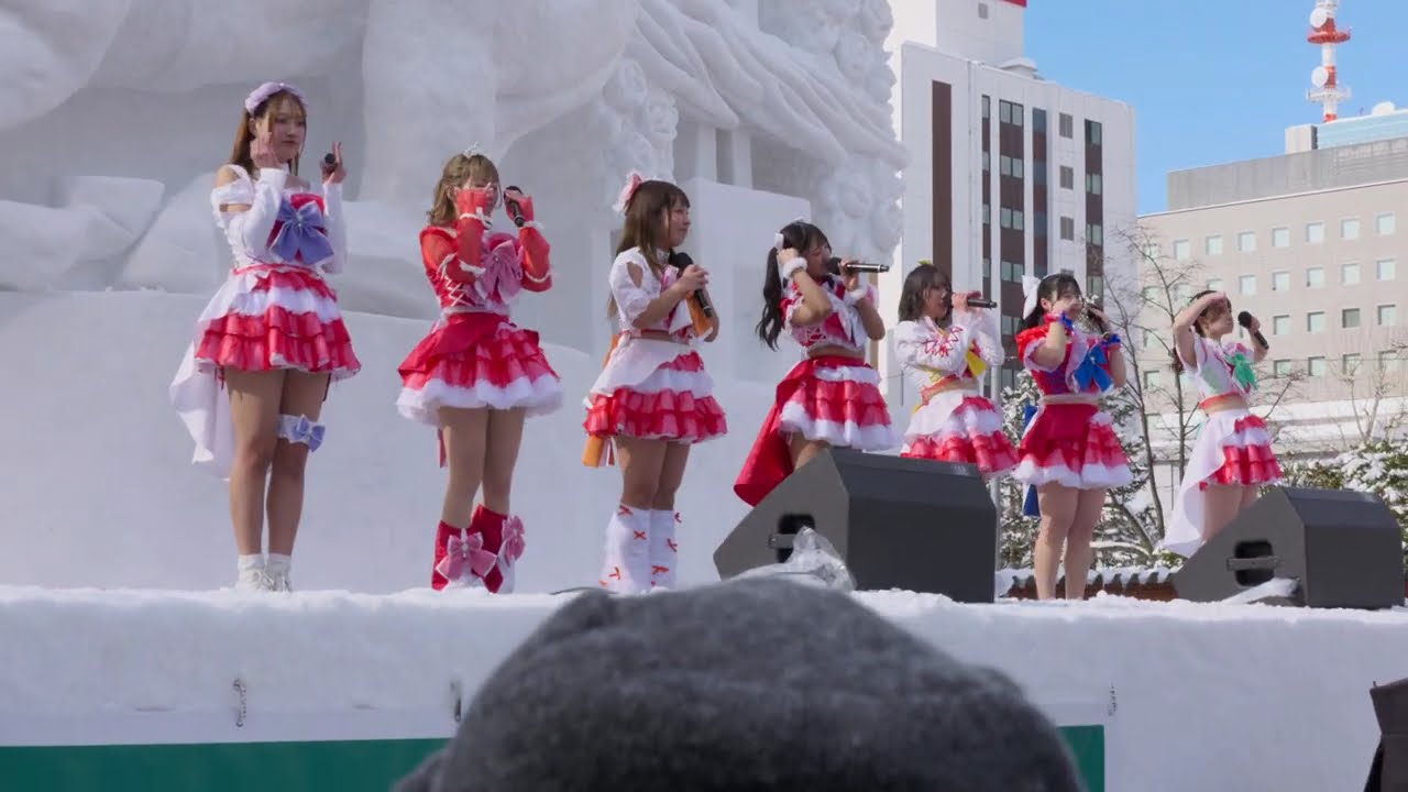 #HAPPY少女♪26/2/09 mini TIF in HOKKAIDO vol.6 雪まつり会場