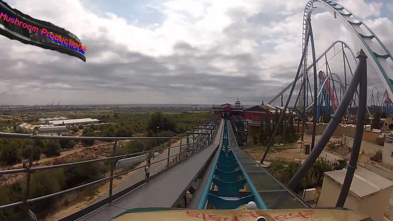 Shambhala, Port Aventura, Spain - Front Row Onride POV