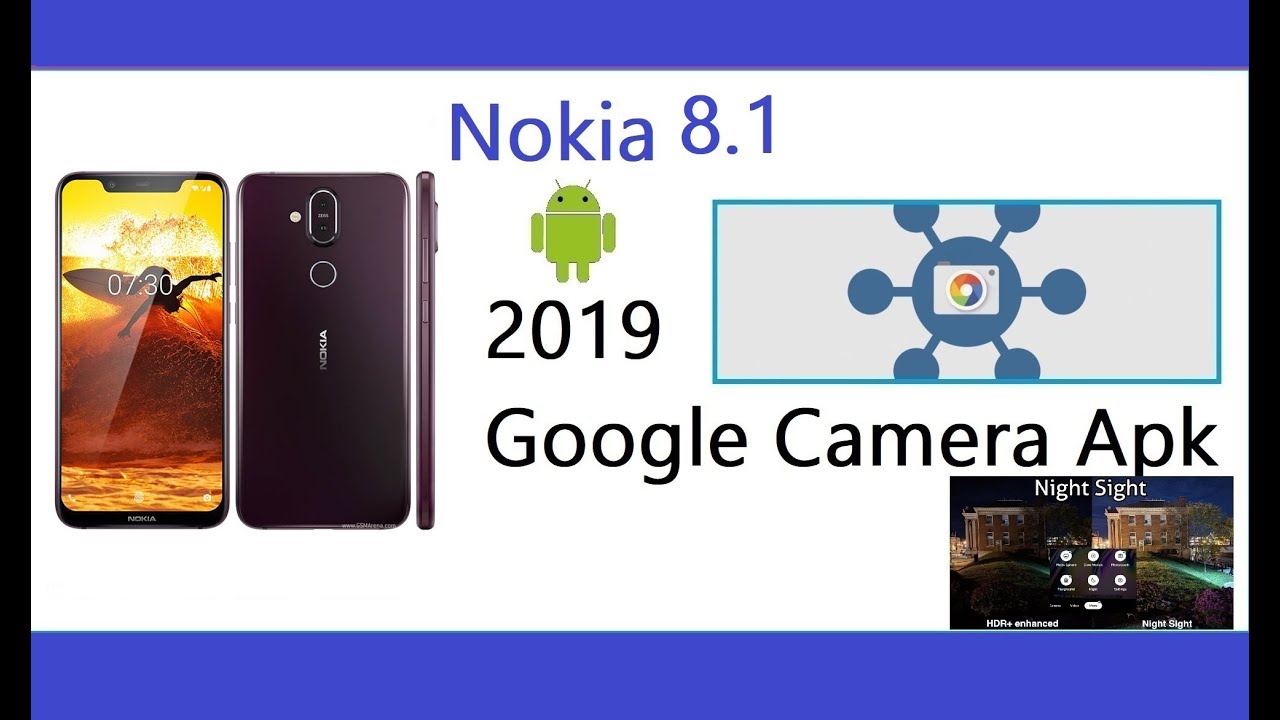 2019 Google Camera for Nokia 8.1