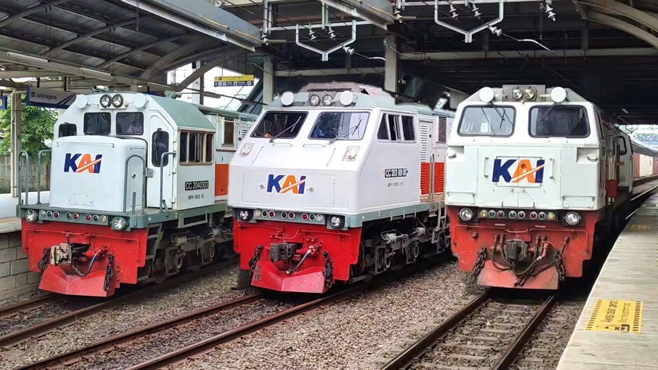 RAMAINYA KERETA API KRL DI STASIUN JAKARTA EDISI JUNI 2024, Spesial 1 Tahun Kereta Baru GAPEKA 2023