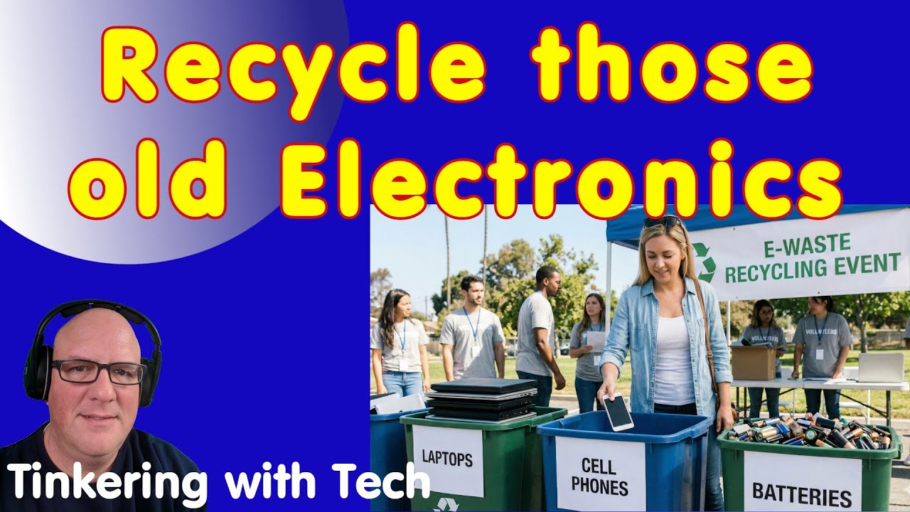 Recycle your electronics
