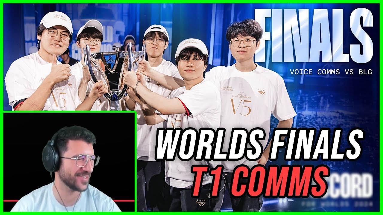Yamato Reacts to Worlds Finals T1 Voicecomms