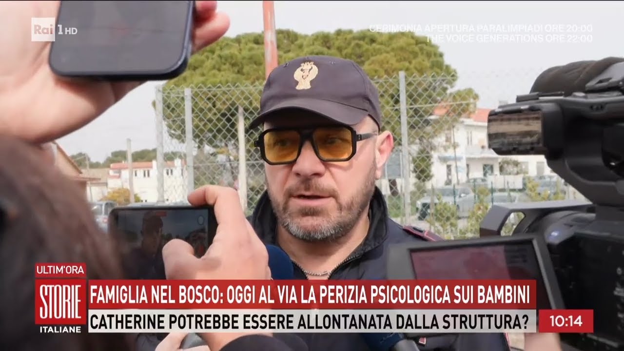 Famiglia nel bosco: oggi al via la perizia psicologica sui bambini - Storie italiane 06/03/2026