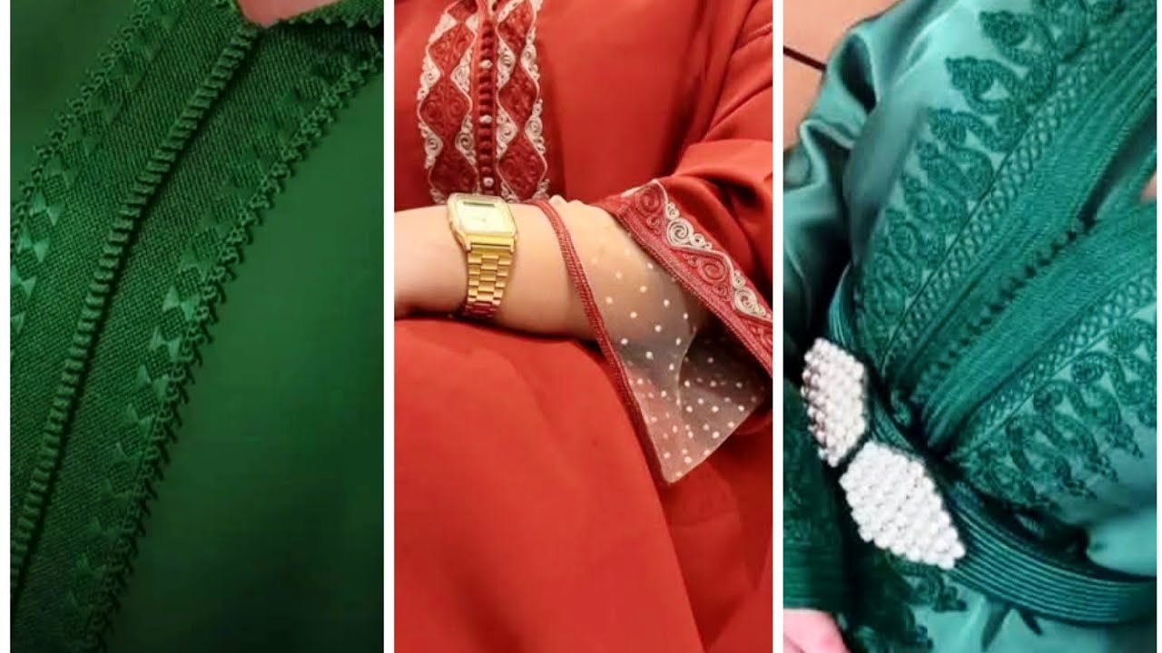 جديد قفطان و جلالب مغربية بالراندة و خدمة المعلم #2025 #caftan_marocain