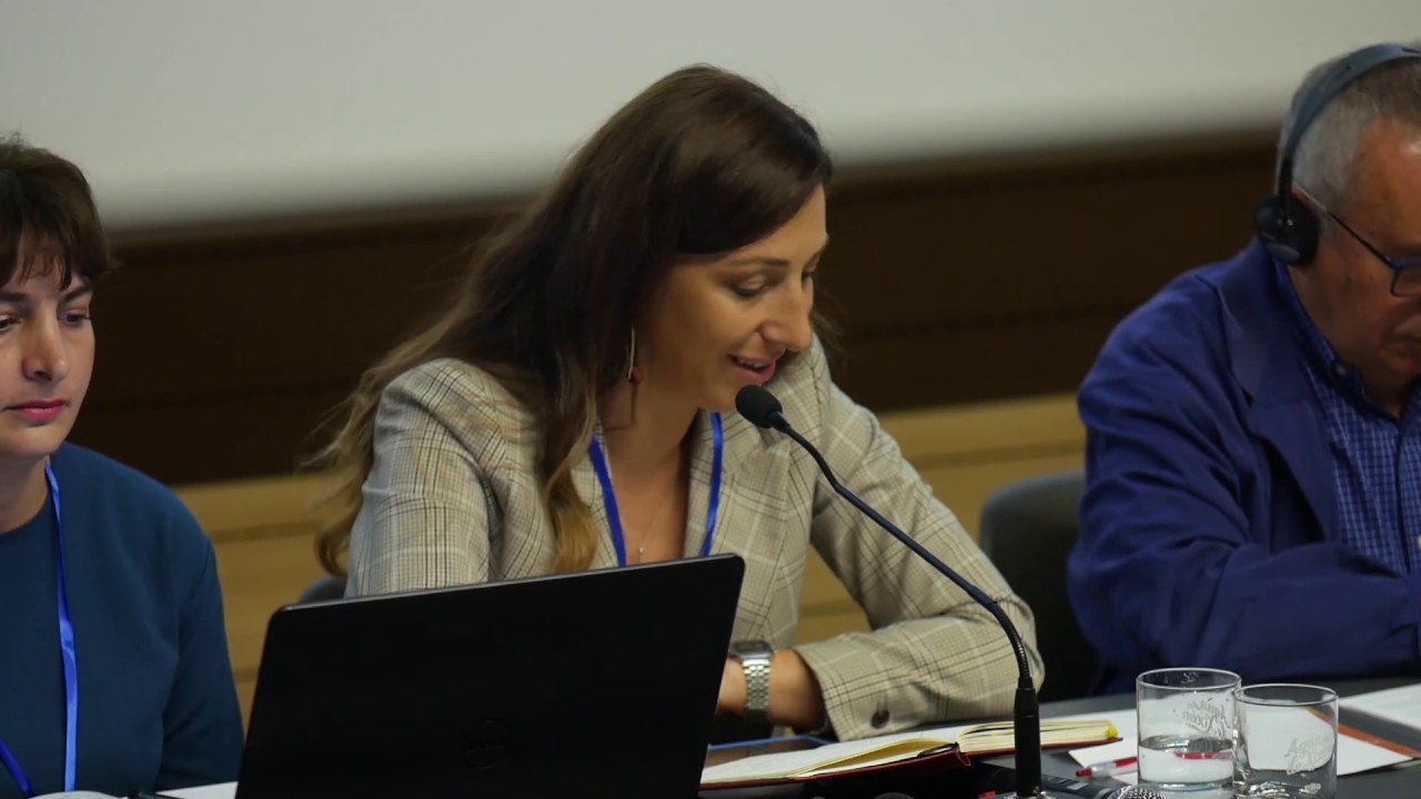 Ponencia Lela Gadrani y Mariam Tsistagi - XXI Jornadas Internacionales INCUNA 2019