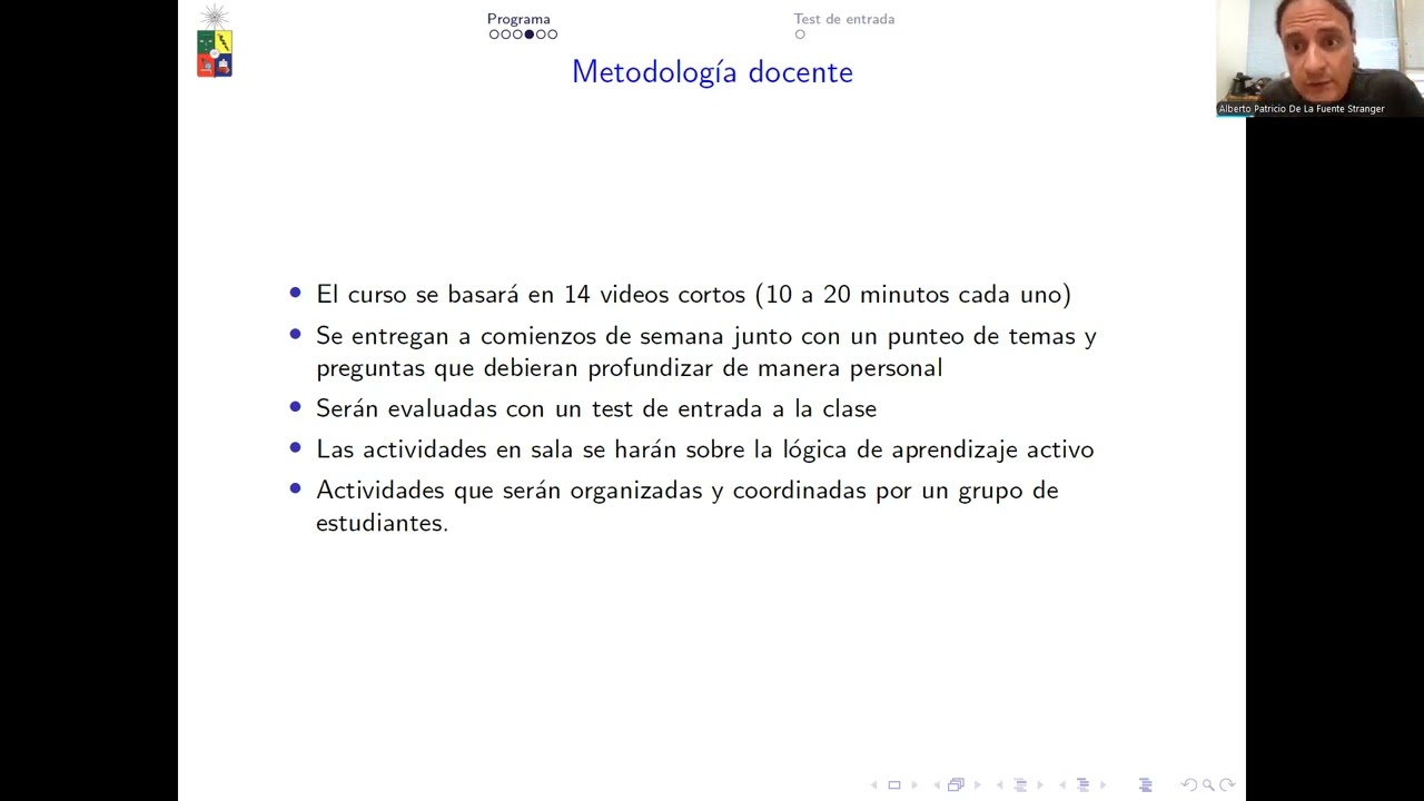 Clase 0: Aspectos administrativos