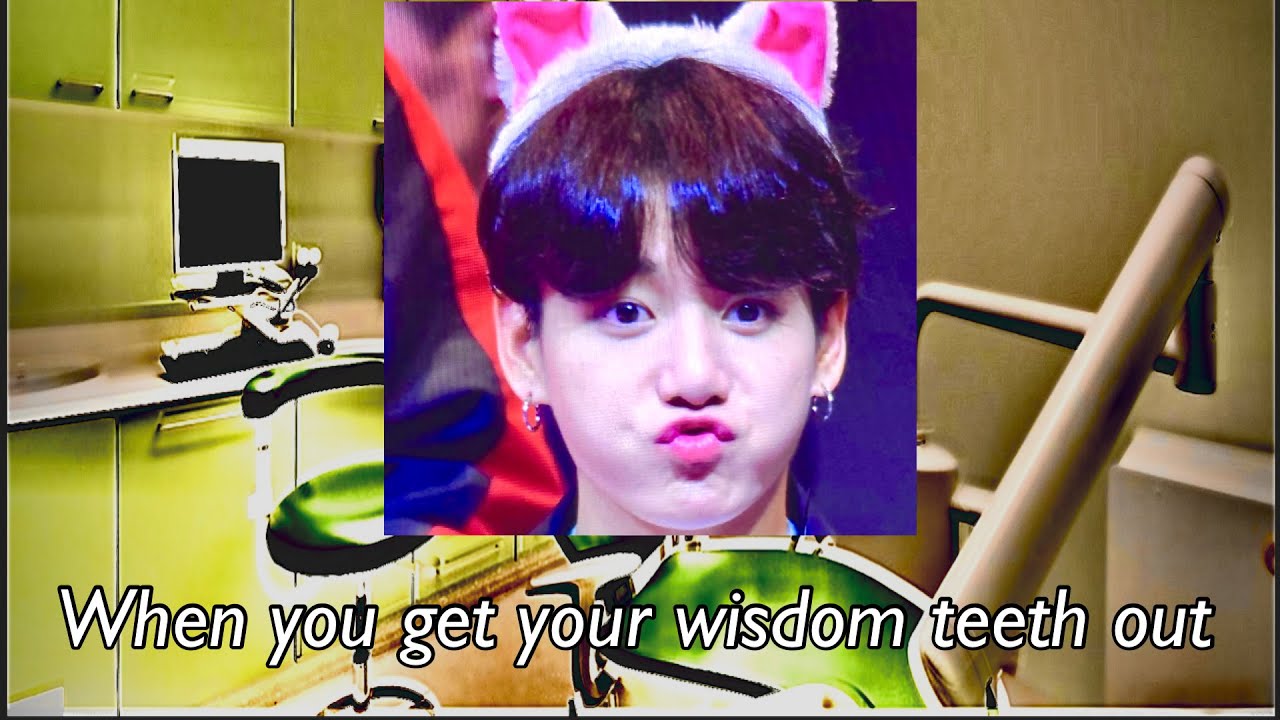 When you get your wisdom teeth removed || Jungkook One Shot  ||